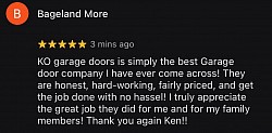 Customer review